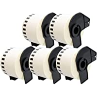 Cartridges Kingdom DK22223 DK-22223 (50mm x 30.48m) Etiquetas continuas compatibles para Brother P-Touch Impresoras | 5…